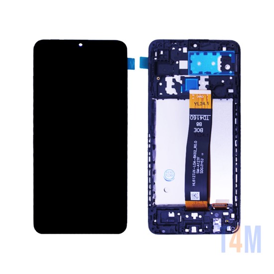 Touch+Display+Frame Samsung Galaxy A12/A127 (S-925) Black